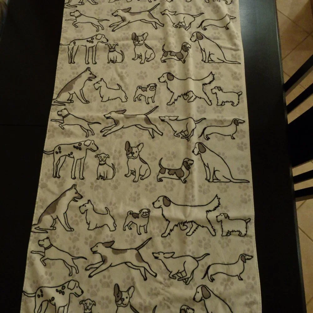 dog lover's towel 52 x 26
